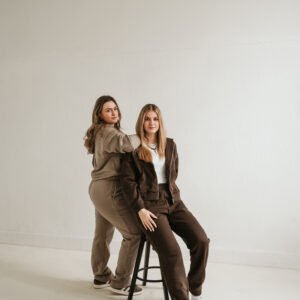 The Espresso Wide-Leg Jogger