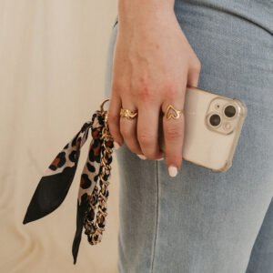 Leopard Chain Phone Cord