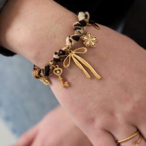 Trendy leopard Armband