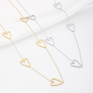 Amour Heart Long Necklace
