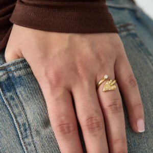 Dubble Heart Ring