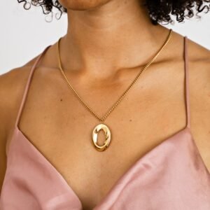 Luna Circle Necklace